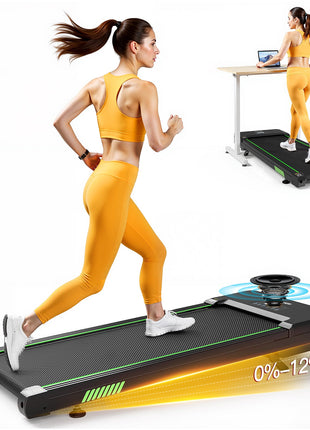Akluer TW140L 12% Auto Incline Under Desk Treadmill