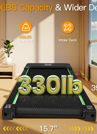 Akluer TW140L 12% Auto Incline Under Desk Treadmill - view 2
