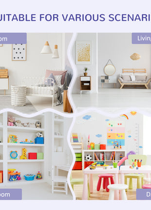 6-Cubby Kids Bookcase with Reading Nook and Cushion, Multi-Purpose Storage Organizer for Bedroom, Living Room, Grey