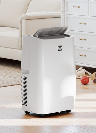 14000 BTU Portable Air Conditioner, AC Unit with Cool, Dehumidifier, Fan, 549 Sq. ft, 24H Timer On Off, Window Kit