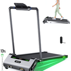Akluer H1-B 13% Auto Incline Under Desk Treadmill