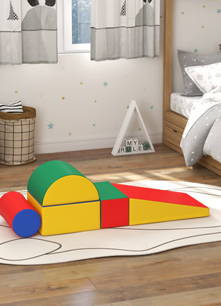 5 Piece Climb and Crawl Activity Play Set, Assorted