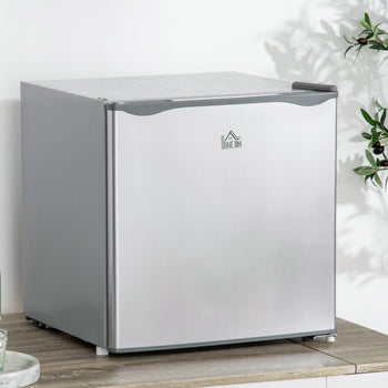 1.1 Cu.Ft Countertop Mini Freezer, Compact Upright Freezer with Removable Shelves, Gray