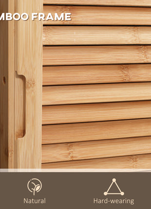 Bathroom Storage Cabinet with Drawer and Slatted Shelves