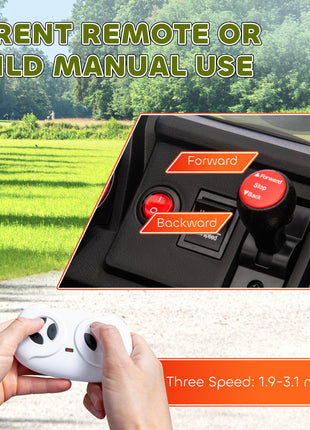 12V Kids Electric Car with Parent Remote Control, Spring Suspension, Soft Start, Music, LED Light, Safety Belt, Green