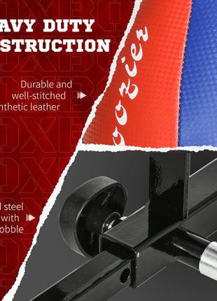 Adjustable Speed Bag Platform, Wall Mounted Speed Bags for Boxing, with 360-Degree Swivel and 10'' Speedbag