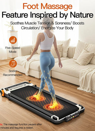 Akluer 520A-B Double Side Used  Massage Walking Pad Treadmill