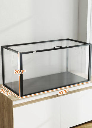Large Acrylic Hamster Cage, Chewproof Guinea Pig Cage with Openable Top, for Hedgehog, Dwarf Hamster, Rat