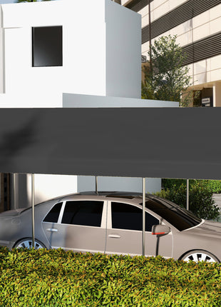 20' x 10' Carport Replacement Canopy for Model 84C-207WT or 84C-386V00WT with Ball Bungee Cords, Gray (Only Cover)
