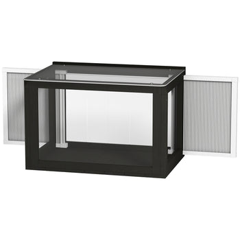 Catio Outdoor Cat Enclosure 25"–41" Outdoor Cat House for Sunbathing, Napping & Overlooking