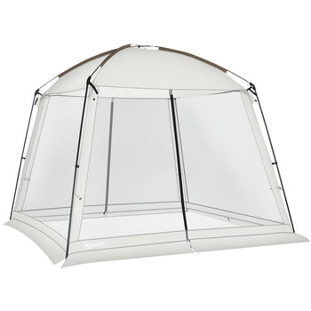 10' x 10' Screen House Room, UV50+ Screen Tent with 2 Doors and Carry Bag, Easy Setup, for Patios Outdoor Camping Activities