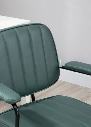 Home Office Chair with Adjustable Height and Tilt, Green