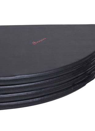 Pole Dance Mat, 2"T x 5'W Folding Pole Crash Mat for Home, Lightweight and Foldable, Black