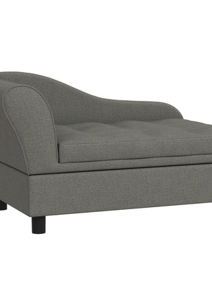 Pet Sofa Dog Sofa for Small Dogs with Storage, Gray