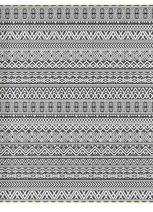 Outdoor Rug Carpet with USB Lights Reversible Patio Rug with Carry Bag for Camping 10' x 8'