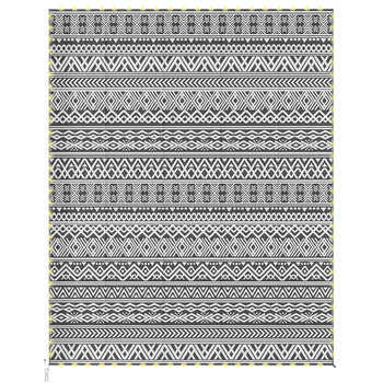 Outdoor Rug Carpet with USB Lights Reversible Patio Rug with Carry Bag for Camping 10' x 8'