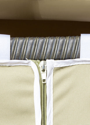 Outdoor Towel Valet Caddy,Covered Poolside Towel Holder Rack,Shelf,Rolling PE Rattan Wicker Storage on Wheels,Beige