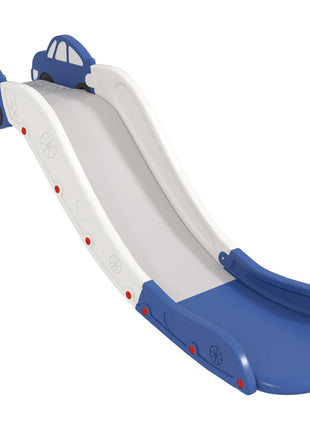 Extra Length Toddler Slide for Bed, Sofa, Easy to Assemble, Blue