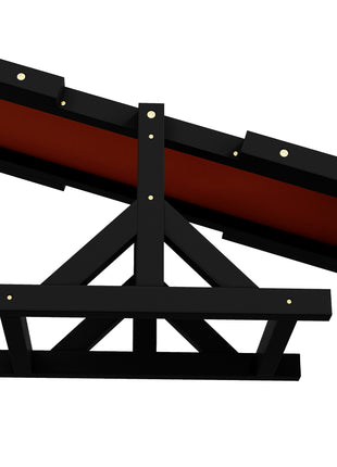 Wooden Dog Agility Seesaw for Training and Exercise, Black