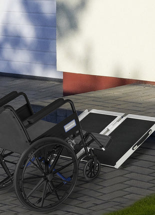 2' Aluminum Folding Wheelchair Ramp