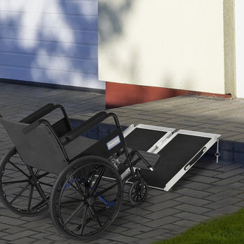 2' Aluminum Folding Wheelchair Ramp