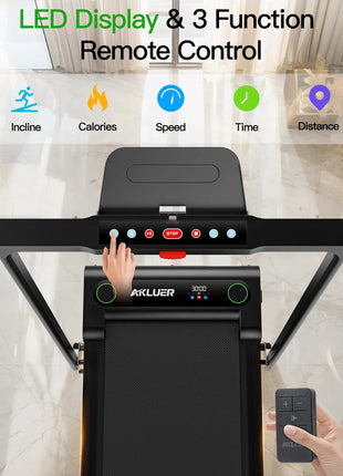 Akluer 480L-B Walking Pad Treadmill
