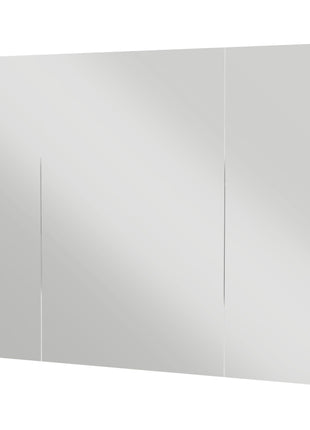 Bathroom Mirror Cabinet with Light, Bathroom Storage Cupboard with USB Charge, Adjustable Shelf, 35.5"W x 25.5"H, White