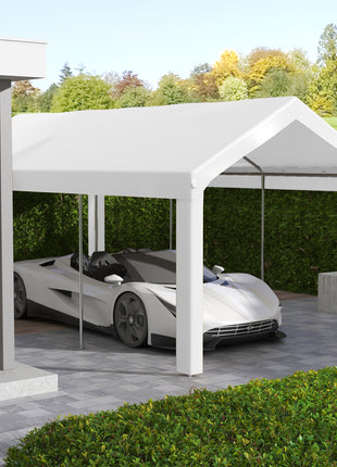 10 x 20ft Carport Roof, UV Resistant Canopy Replacement, Fits 84C-378V00 and 84C-206 Series, White