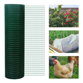 PVC Coated Steel Chicken Rabbit Mesh Fencing Wire Garden Galvanized Fence Border