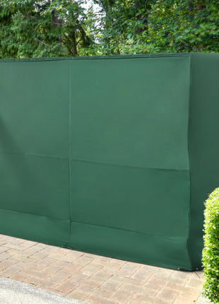 600D Oxford 3-Seater Patio Swing Cover Outdoor Swing Chair Cover Rain Protection Waterproof Anti-UV, Dark Green
