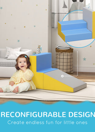 2 Piece Climb and Crawl Activity Play Set, Contemporary
