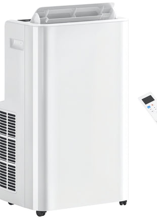 12000 BTU Portable Air Conditioner with Remote Control, Free Standing AC Unit with Built-in Cool, Dehumidifier, Fan Modes for Room Up to 550 Sq.Ft., 24 Hour Timer, Window Installation Kit
