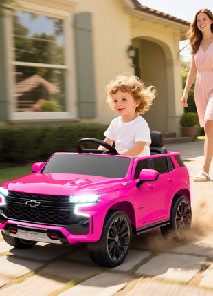 Electric Ride on Car 12V Kids Ride-on Toy, Pink