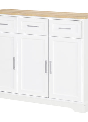 Modern Kitchen Sideboard Buffet Cabinet with Storage, Kitchen Island Dining Room Cabinet Living Room Furniture