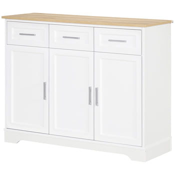 Modern Kitchen Sideboard Buffet Cabinet with Storage, Kitchen Island Dining Room Cabinet Living Room Furniture