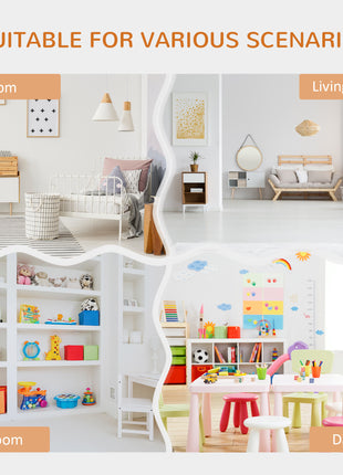 6-Cubby Kids Bookcase with Reading Nook and Cushion, Multi-Purpose Storage Organizer for Bedroom, Living Room, Natural