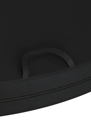 Foldable Crash Mat, Pole Padding with Carrying Handles and EPE Foam for Dance Training and Exercise, Black