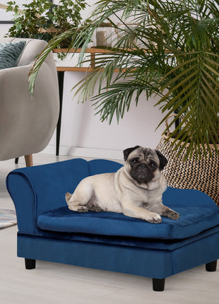 Pet Sofa Bed Couch with Storage, Pet Sofa for Cats and Small Dogs