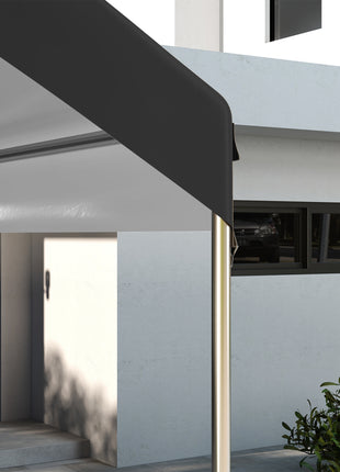 20' x 10' Carport Replacement Canopy for Model 84C-207WT or 84C-386V00WT with Ball Bungee Cords, Gray (Only Cover)