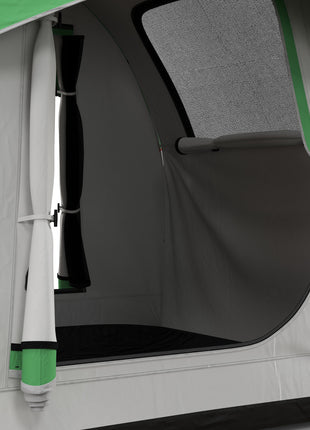 2000mm Waterproof SUV Tent, Car Tent with 3 Doors and Mesh Window, for 5-6 Person Camping Travel, Gray and Green