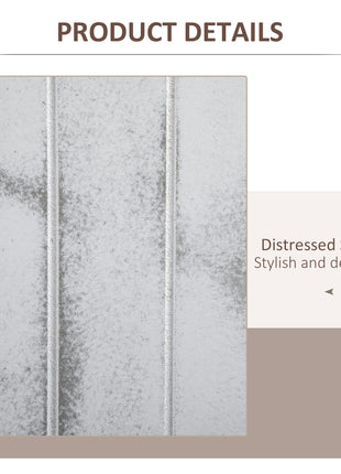 Screen Divider Room Divider Screen with Foldable Design for Indoor Bedroom Office 5.5' Rustic White