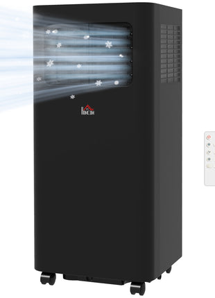 8000 BTU Mobile Air Conditioner, 345 Sq. Ft., AC Unit with Dehumidifier, Sleep, 24H Timer On/Off, Window Kit, Black