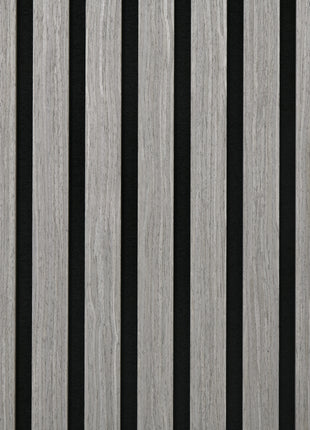 24"x24" Wood Panels for Wall, 4 Pack Acoustic Panels, Sound Absorbing Slat Wall For Interior Wall Decor, Home, Gray