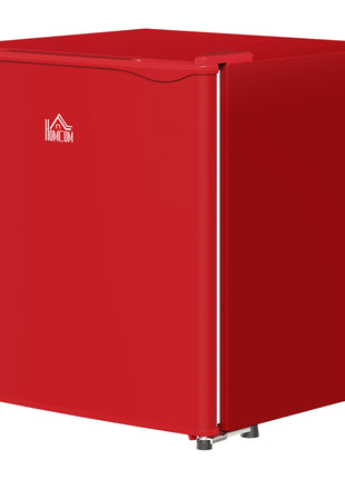 1.1 Cu.Ft Countertop Mini Freezer, Compact Upright Freezer with Removable Shelves, Red