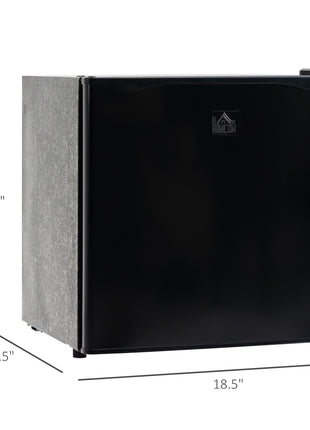 Mini Freezer Countertop, 1.1 Cu.Ft Compact Upright Freezer with Removable Shelves, Reversible Door for Home, Dorm, Apartment and Office, Black