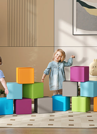 12 Piece Soft Play Blocks Soft Foam Toy for Kids, Contemporary