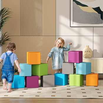 12 Piece Soft Play Blocks Soft Foam Toy for Kids, Contemporary