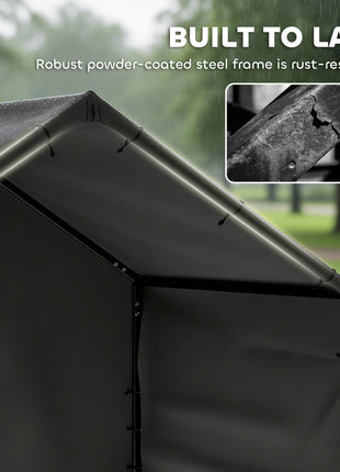 Dog Shade Shelter Outdoor, Dog House Outside with Canopy, Pet Tent for Small Medium Large Breeds