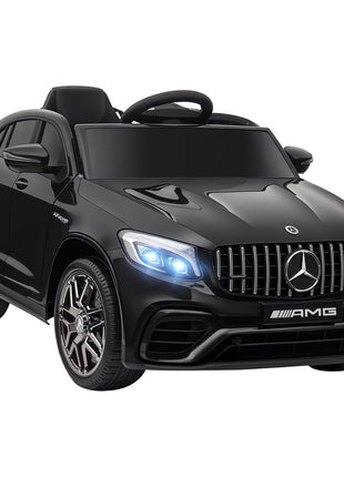 Toddler Ride On Car (Mercedes Benz AMG GLC63S Coupe) Electric Kids Ride On Car with 2 Speed, MP3 Player, Light, Horn, Songs, Suspension - Fun for Toddlers and Kids - Black