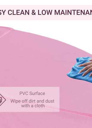 Pole Dance Mat, 2"T x 5'W Folding Pole Crash Mat for Home, Lightweight and Foldable, Pink